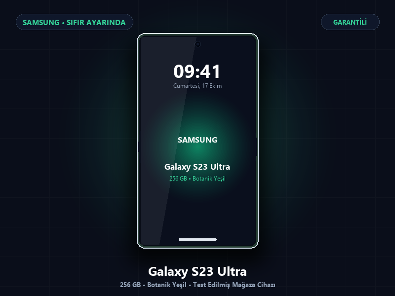 Samsung Galaxy S23 Ultra 256GB Yeşil